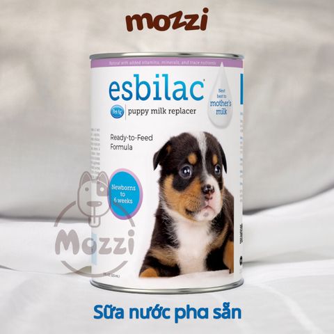  Sữa nước pha sẵn Esbilac Puppy Milk Replacer Liquid PetAg Lon 325ml cho chó con sơ sinh 