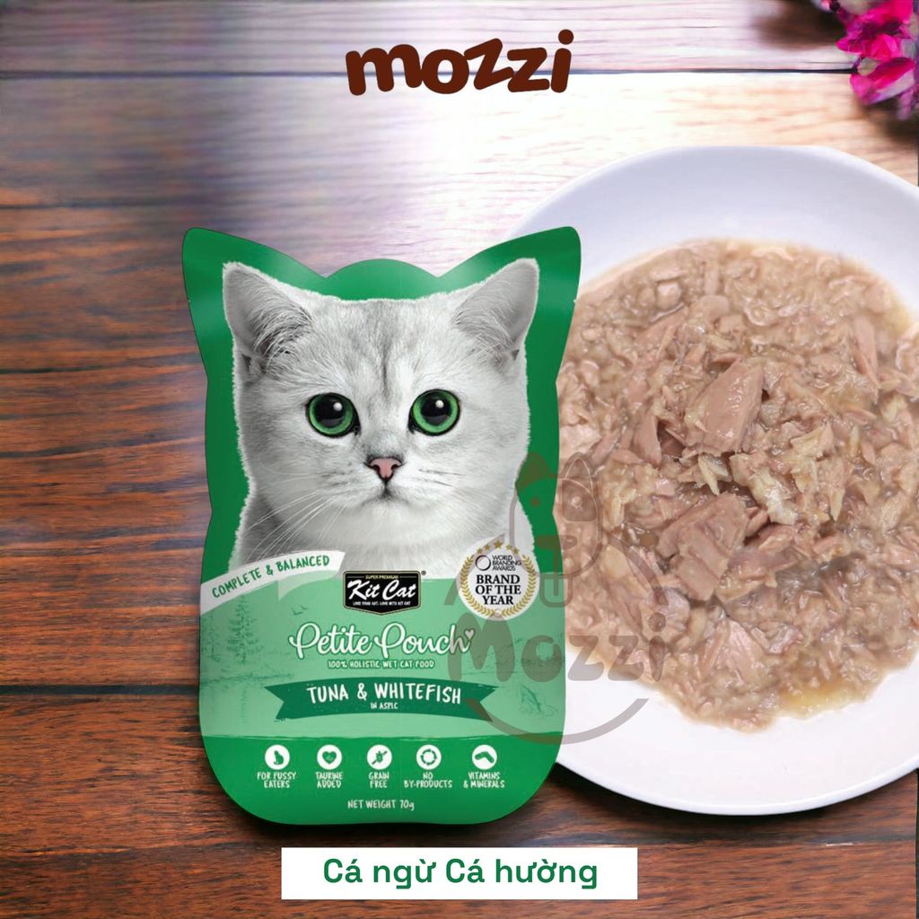 Pate cho mèo KitCat Petite Pouch Gói 70gr