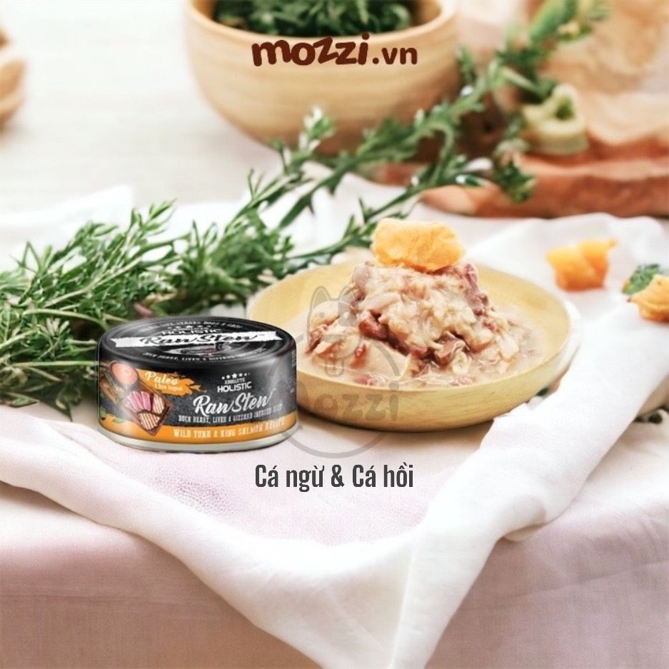 Pate cho chó mèo RawStew Absolute Holistic Lon 80gr