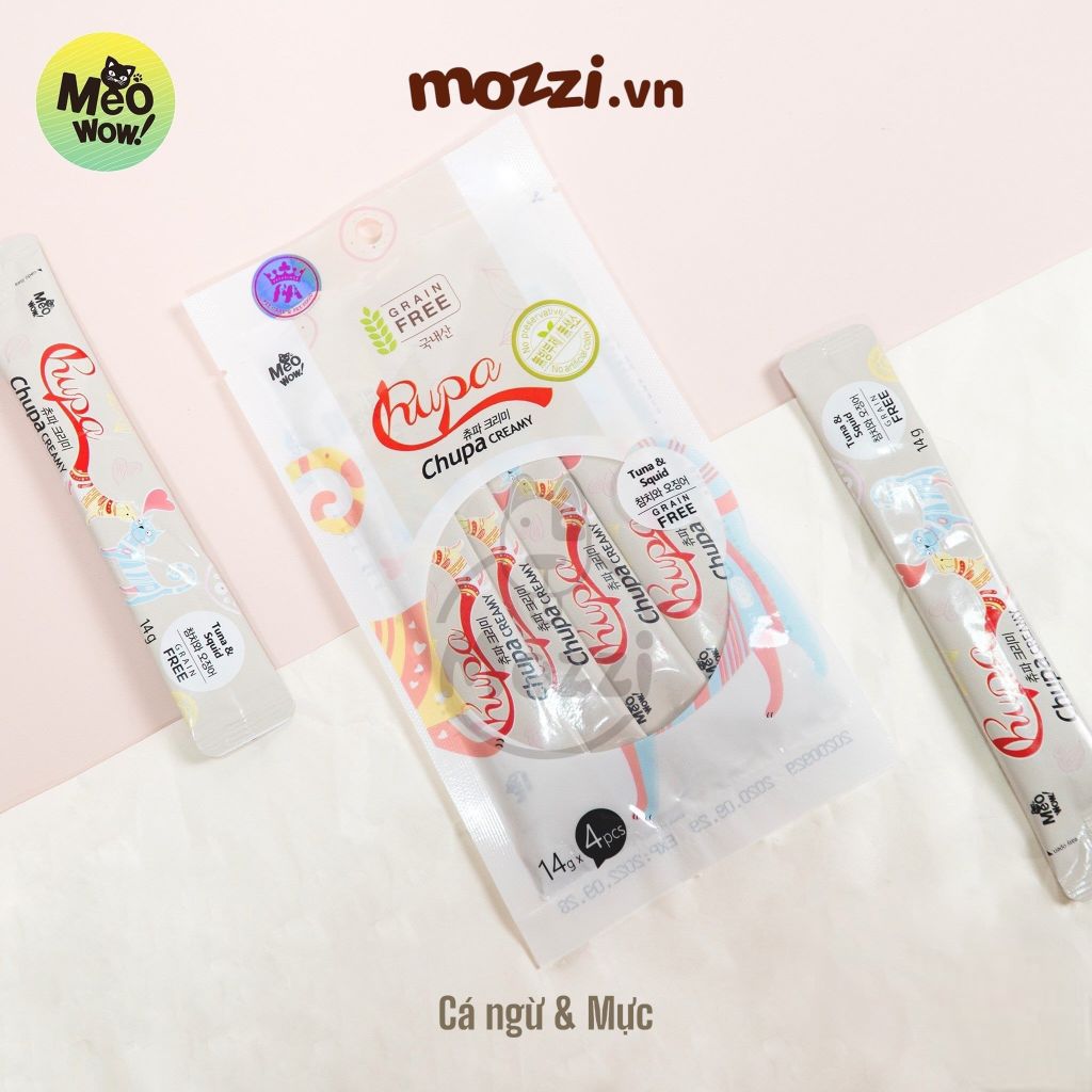Súp thưởng cho mèo Chupa Meowow