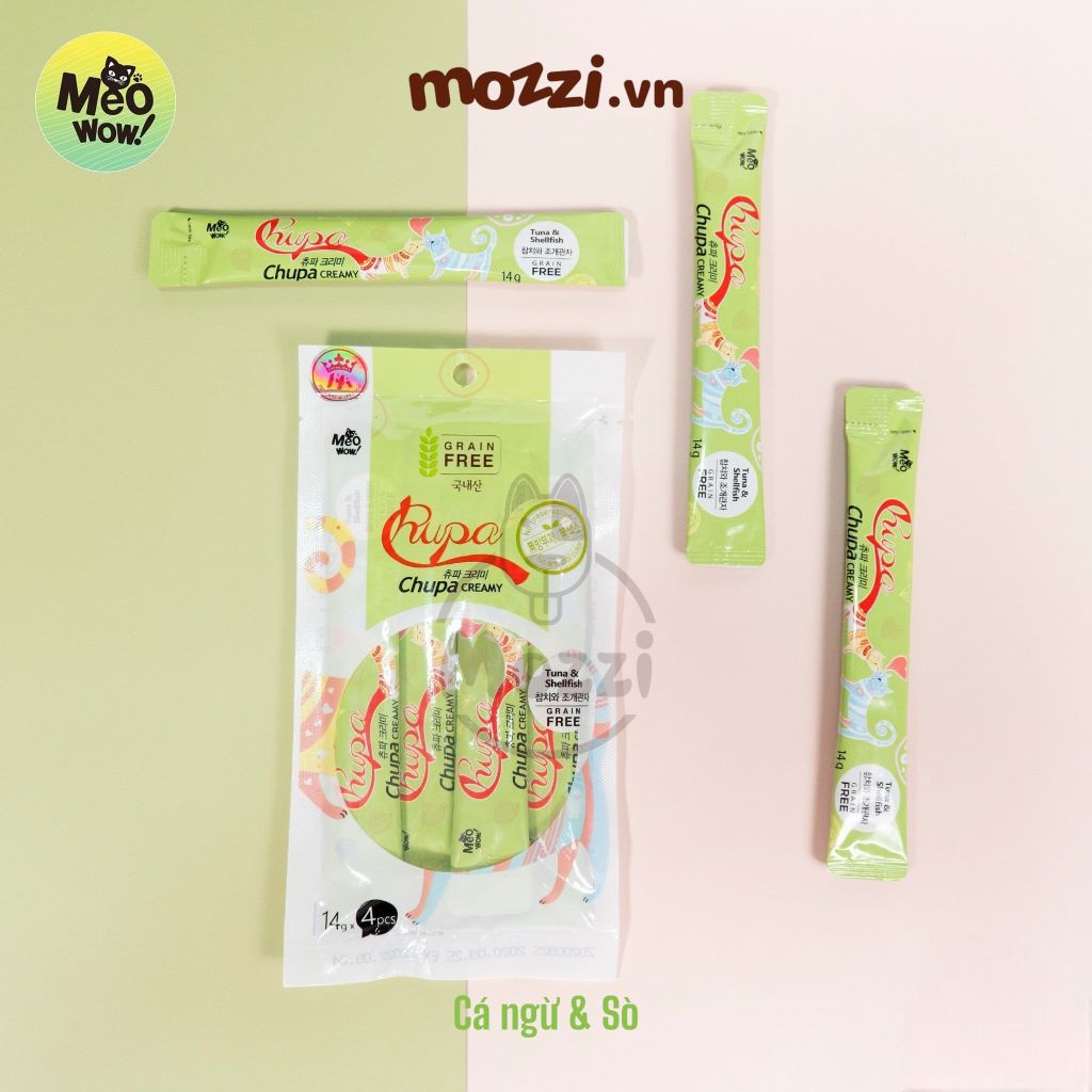 Súp thưởng cho mèo Chupa Meowow