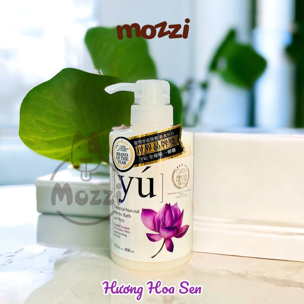 [Chai 400ml] Sữa tắm Yú thơm lâu cho chó mèo