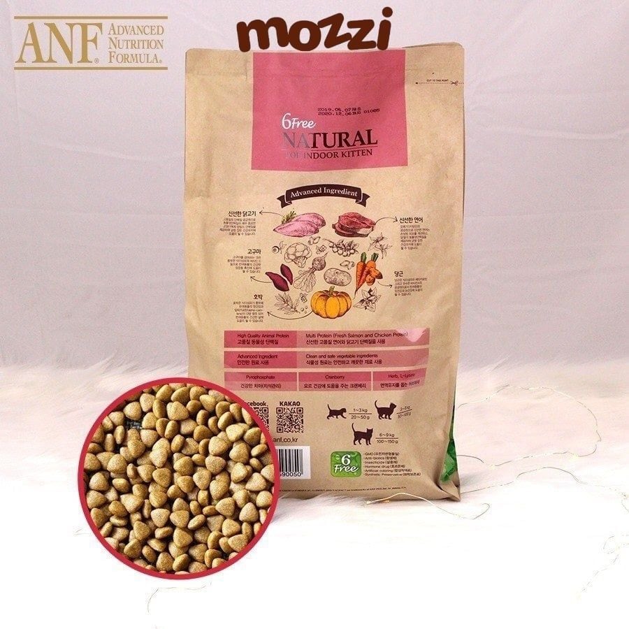 Thức ăn hạt hữu cơ ANF Cat 6Free+ cho mèo [400g - 1.6kg - 5.6kg]