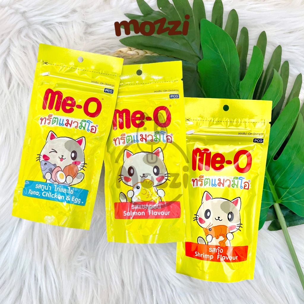 Snack cho mèo Bánh thưởng Me-O gói 50gr