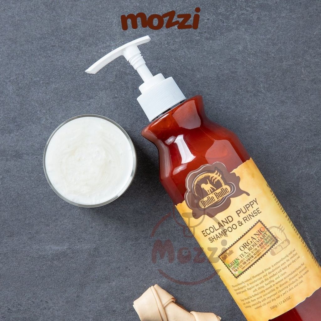 Sữa tắm Budle’Budle Organic Gội xả cho chó Budle Chai 500g