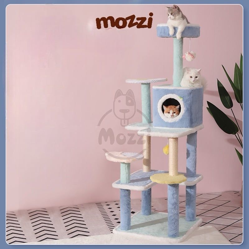 Cat Tree - Trụ mèo cào 3 tầng Hoopet
