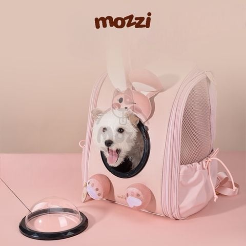  Balo Túi đựng chó mèo Thỏ Hồng Dễ Thương - Ba lô 