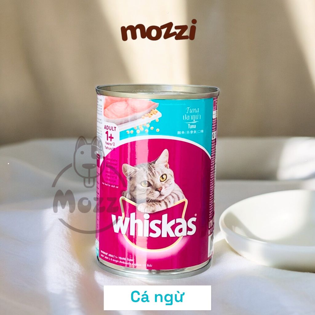 Pate cho mèo Whiskas Lon 400gr