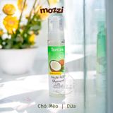  Tắm khô Tropiclean Hương tươi mát dạng bọt cho chó mèo Chai 220ml 