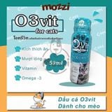  Dầu cá dưỡng da lông O3vit Fish Oil Chai 50ml cho chó mèo 