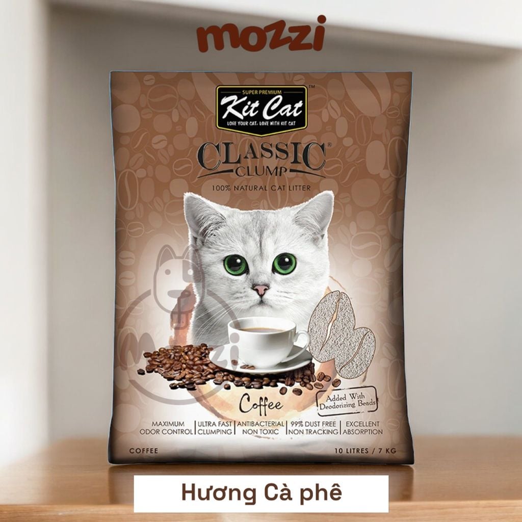 [10L] Cát vệ sinh cho mèo KitCat Xi măng vón