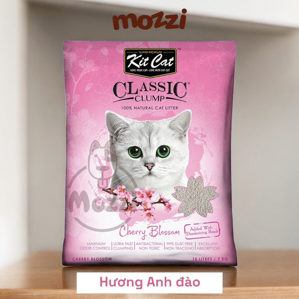 [10L] Cát vệ sinh cho mèo KitCat Xi măng vón