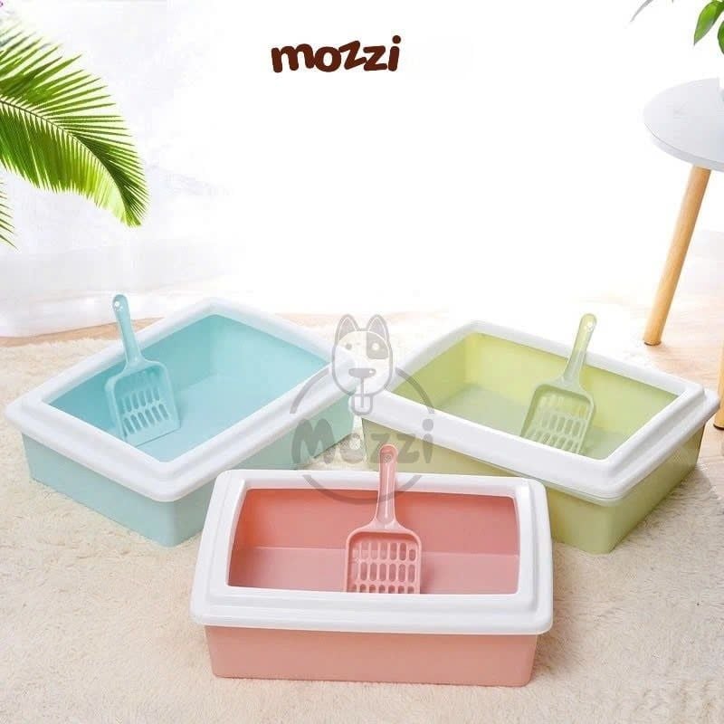 Khay cát vệ sinh cho mèo hình chữ nhật 39x29cm