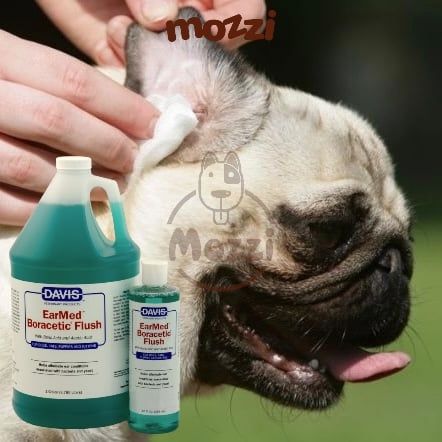 Dung dịch vệ sinh tai EarMed Davis cho chó mèo Chai 355ml