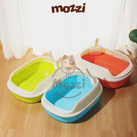  Khay cát vệ sinh cho mèo có bàn đạp chân trơn 