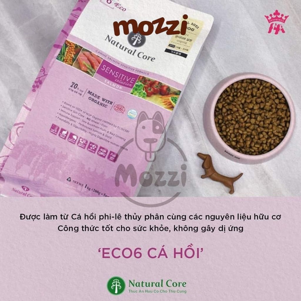Thức ăn hạt Natural Core ECO 6 Sensitive cho chó có da nhạy cảm