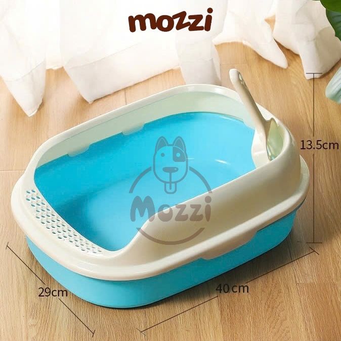 Khay cát vệ sinh cho mèo có bàn đạp chân trơn