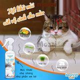  Xịt khử mùi cát vệ sinh Bearing Bye Bye cho mèo Chai 250ml 