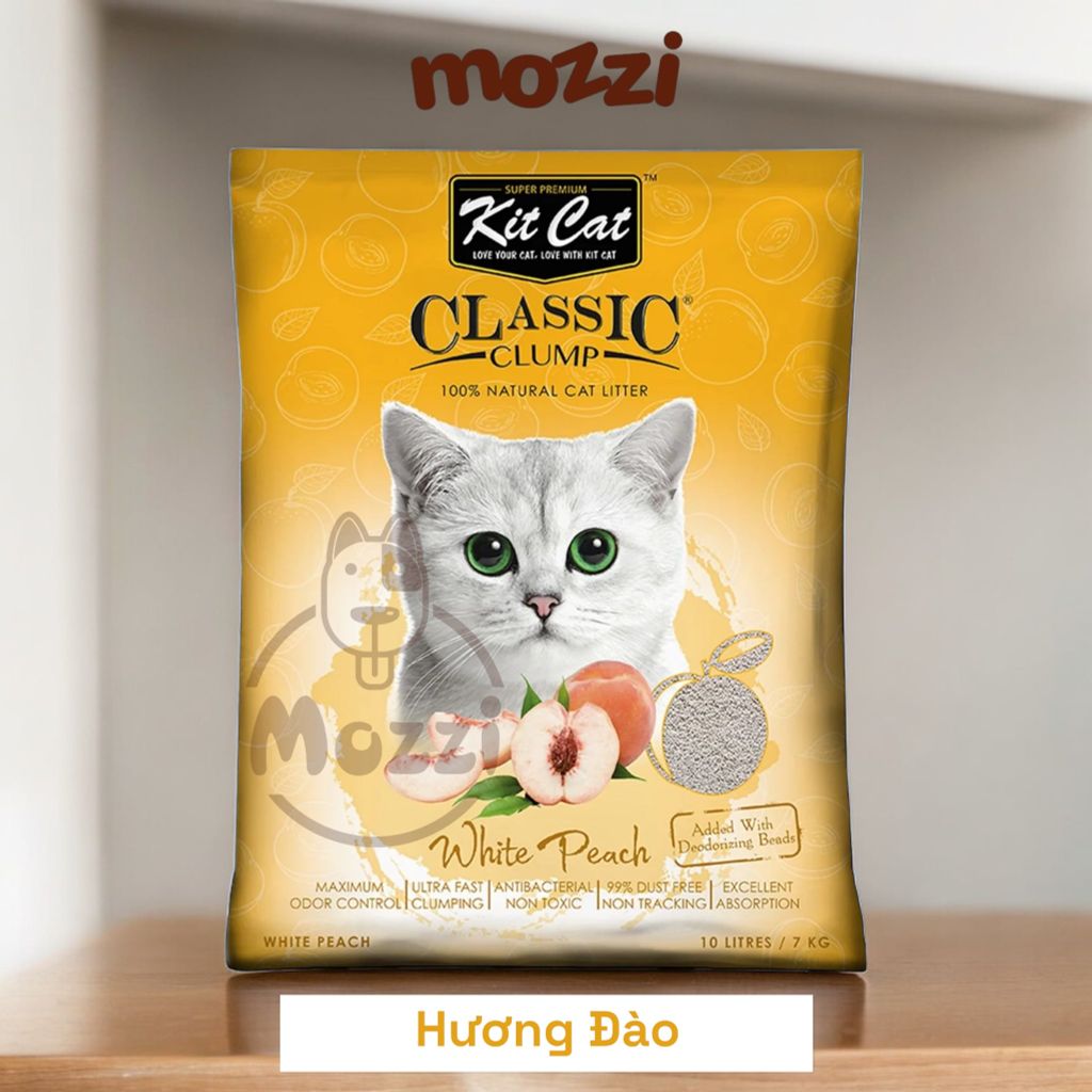 [10L] Cát vệ sinh cho mèo KitCat Xi măng vón