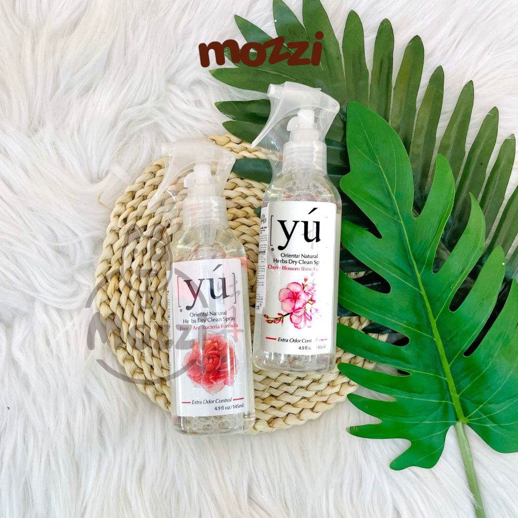Tắm khô Yú hương hoa thơm lâu dạng xịt cho chó mèo Chai 145ml