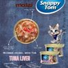 Pate cho mèo Snappy Tom lon 85gr Real Fish Real Meat