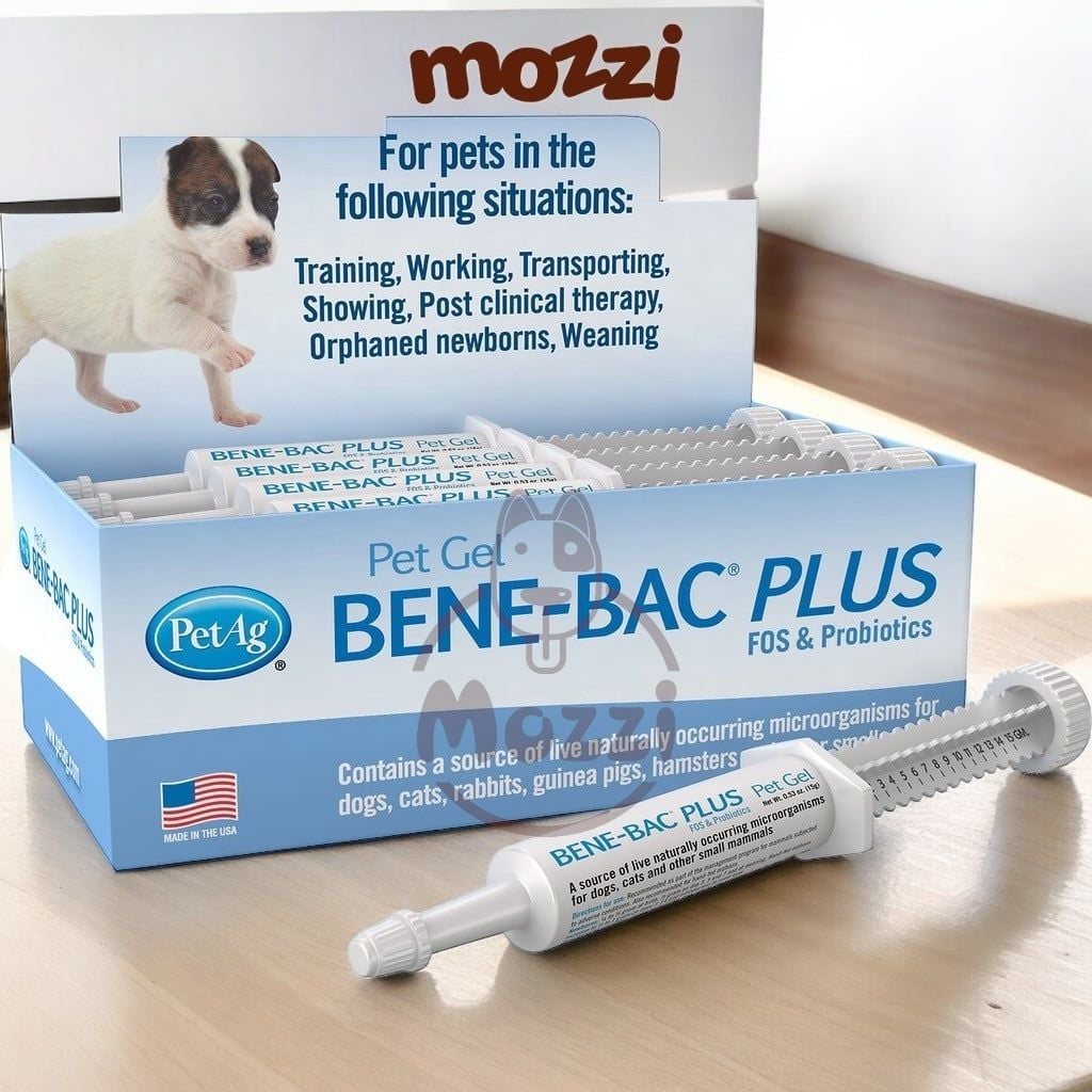 Men tiêu hóa đường ruột đặc hiệu Bene Bac Plus Gel PetAg cho chó mèo