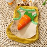  Quần áo chó mèo Áo 3 lỗ củ cà rốt 