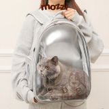  Balo Túi đựng chó mèo Phi hành gia trong suốt 33x25x41cm - Ba lô 