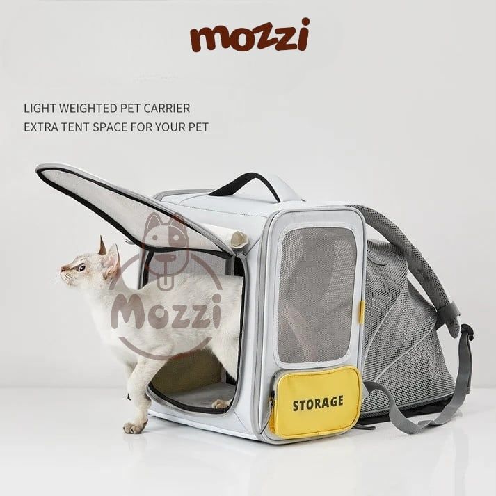 Balo Túi đựng chó mèo Petkit Xzone có khoang mở rộng 35x27x43cm