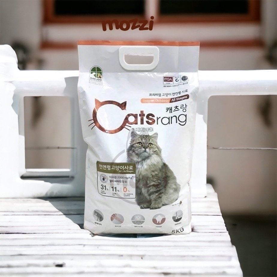 Thức ăn hạt Catsrang cho mèo mọi lứa tuổi [400g - 2kg - 5kg]