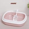 Khay cát vệ sinh cho mèo hình bầu dục 46x38cm