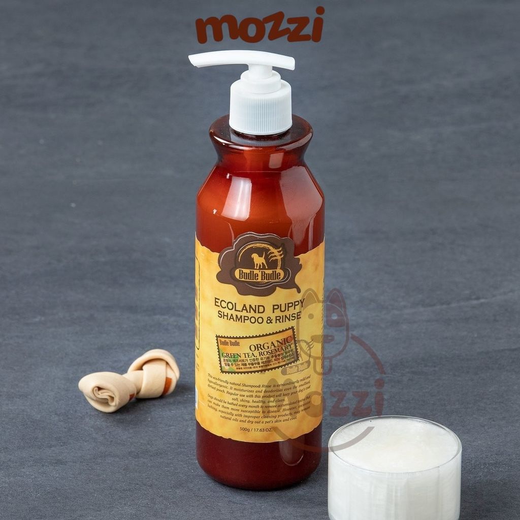 Sữa tắm Budle’Budle Organic Gội xả cho chó Budle Chai 500g