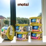 Pate cho mèo Snappy Tom lon 85gr Real Fish Real Meat 