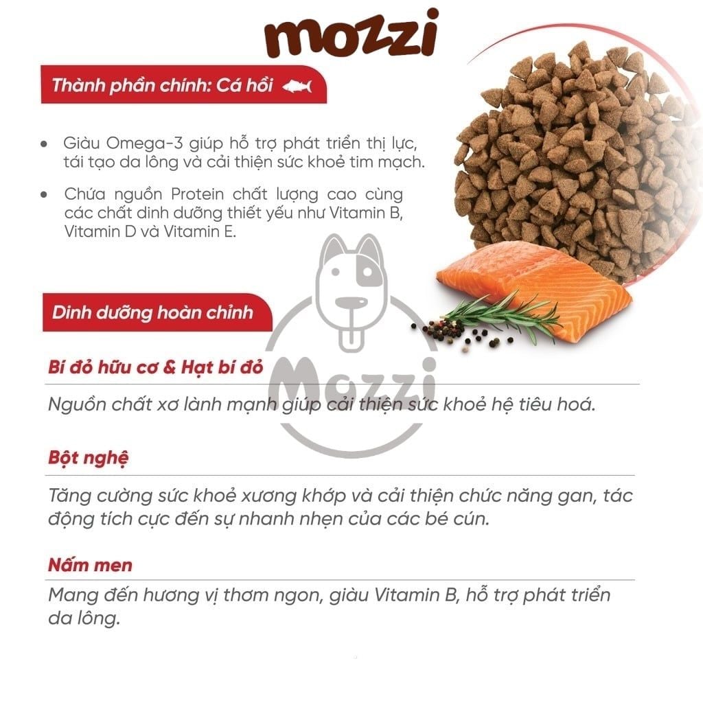 Thức ăn hạt cho chó JirehO Hàn Quốc vị Thịt Vịt Cá hồi [400g - 1.2kg - 1.5kg - 10kg]