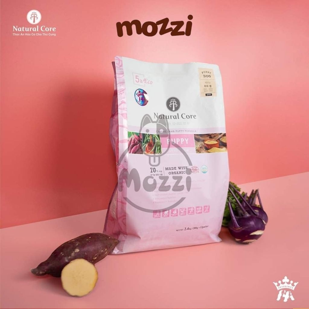 Thức ăn hạt hữu cơ Natural Core ECO 5 Chó Con Vị Cừu