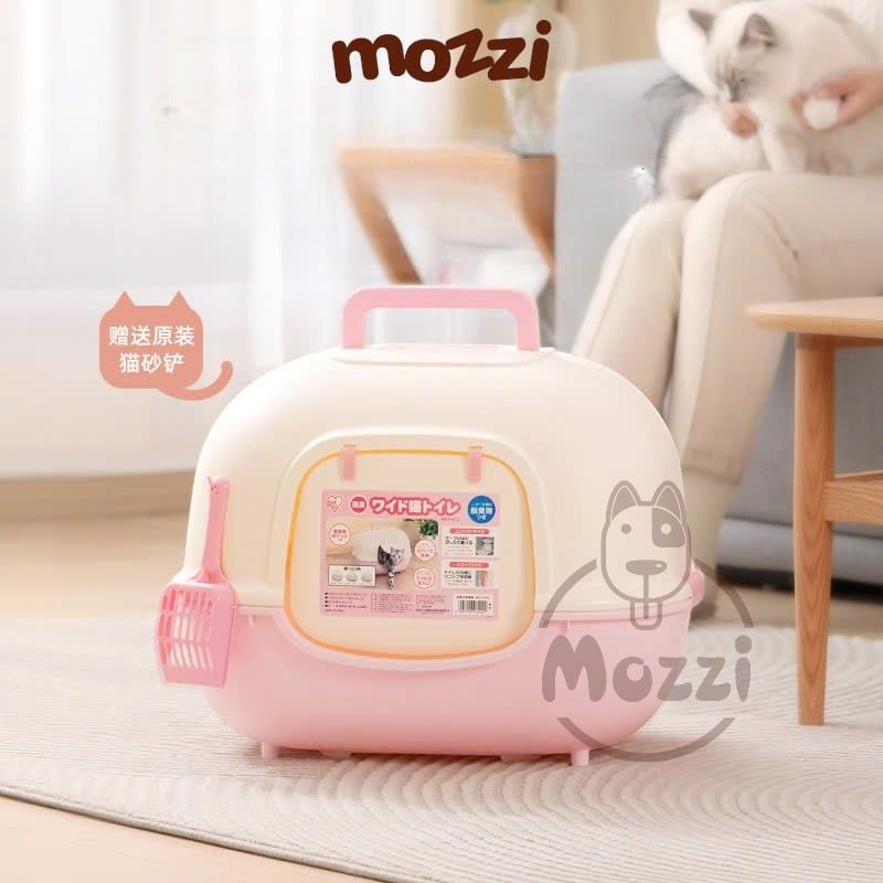 Khay cát vệ sinh cho mèo Iris Nhật Bản nhà khép kín