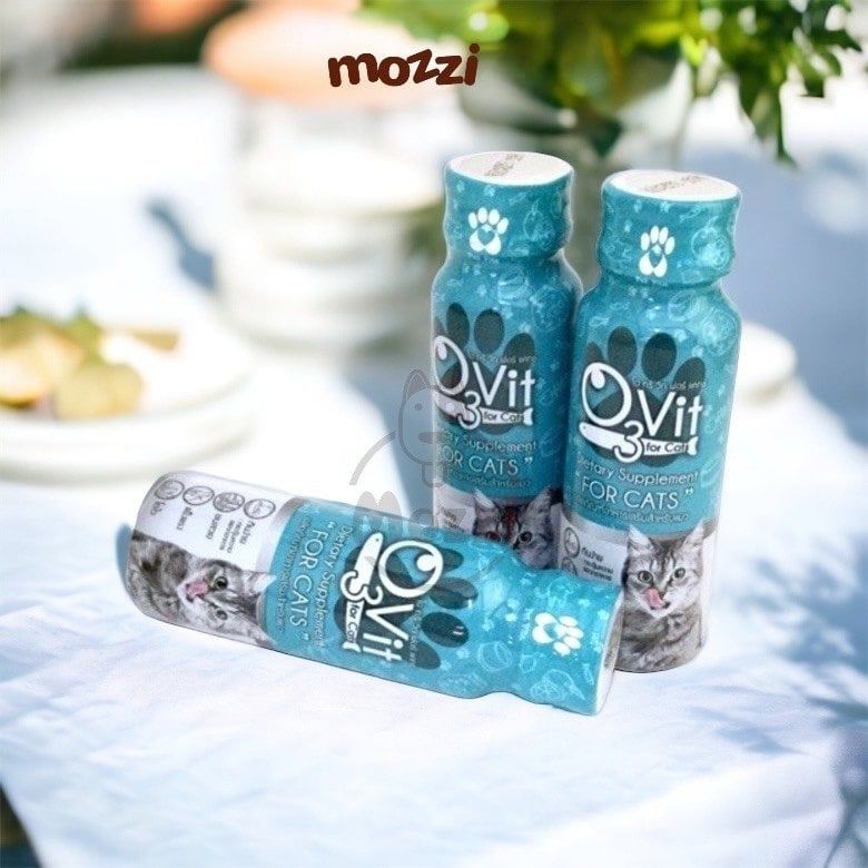 Dầu cá dưỡng da lông O3vit Fish Oil Chai 50ml cho chó mèo