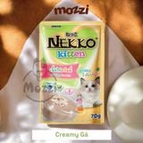  Pate cho mèo con Nekko Kitten Gói 70gr 