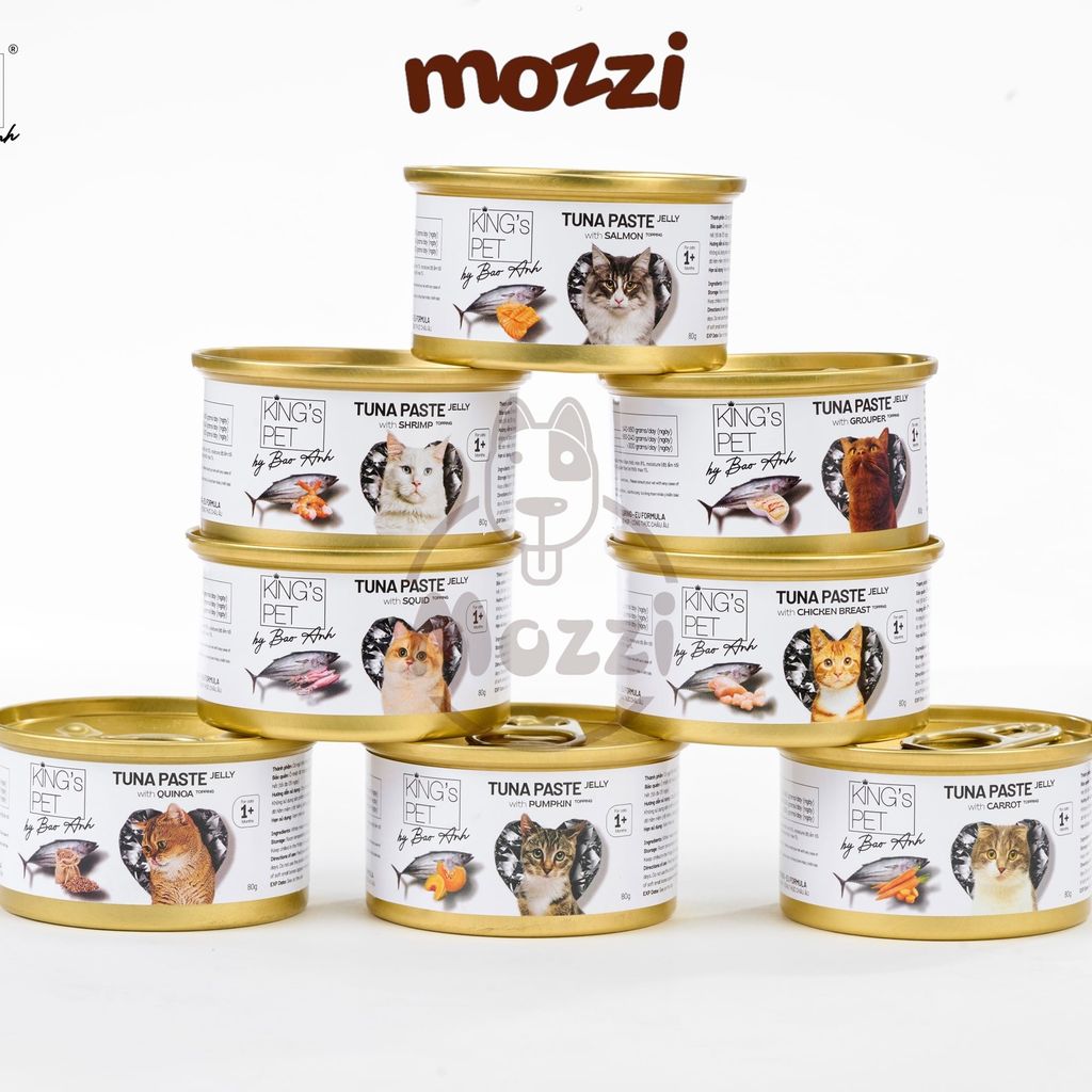 Pate cho mèo King’s Pet by Bao Anh Lon 85gr