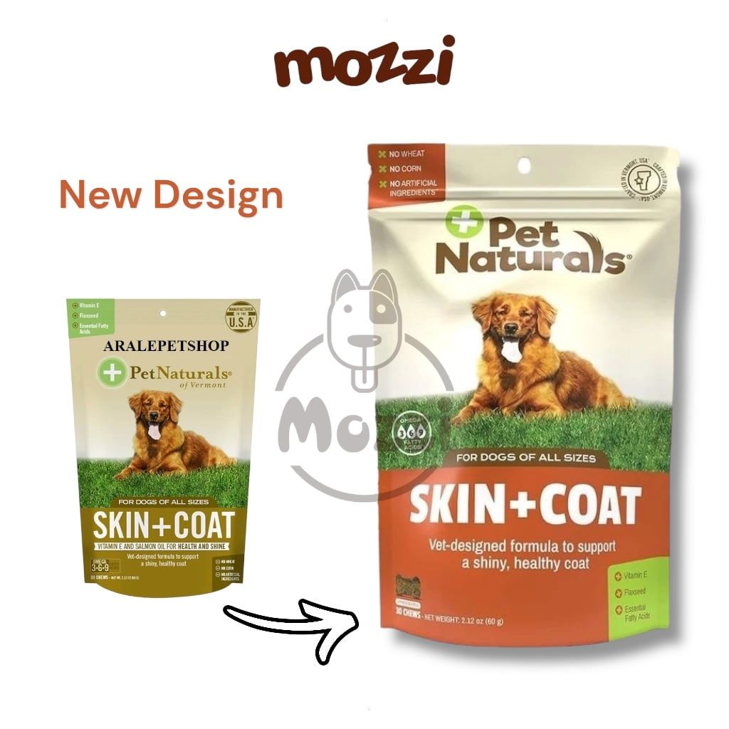 Viên dưỡng da lông móng Skin&Coat Pet Naturals cho chó