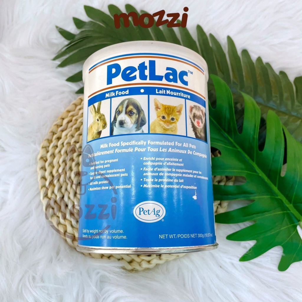 Sữa bột PetLac Pet Powder PetAg Lon 300gr cho thú cảnh