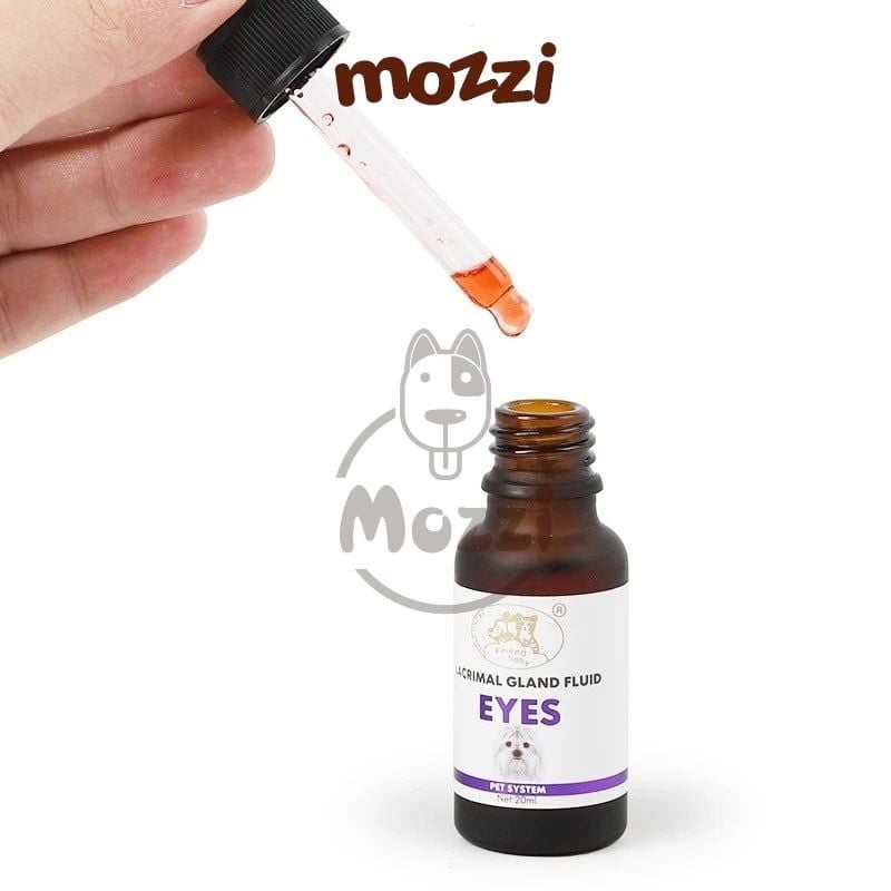 Siro uống chống chảy nước mắt Crimal Gland Fluid Eye Lọ 20ml cho chó mèo