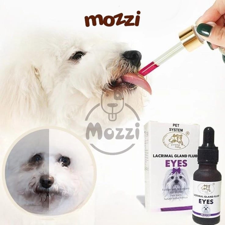 Siro uống chống chảy nước mắt Crimal Gland Fluid Eye Lọ 20ml cho chó mèo
