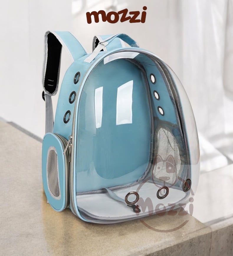 Balo Túi đựng chó mèo Phi hành gia trong suốt 33x25x41cm - Ba lô