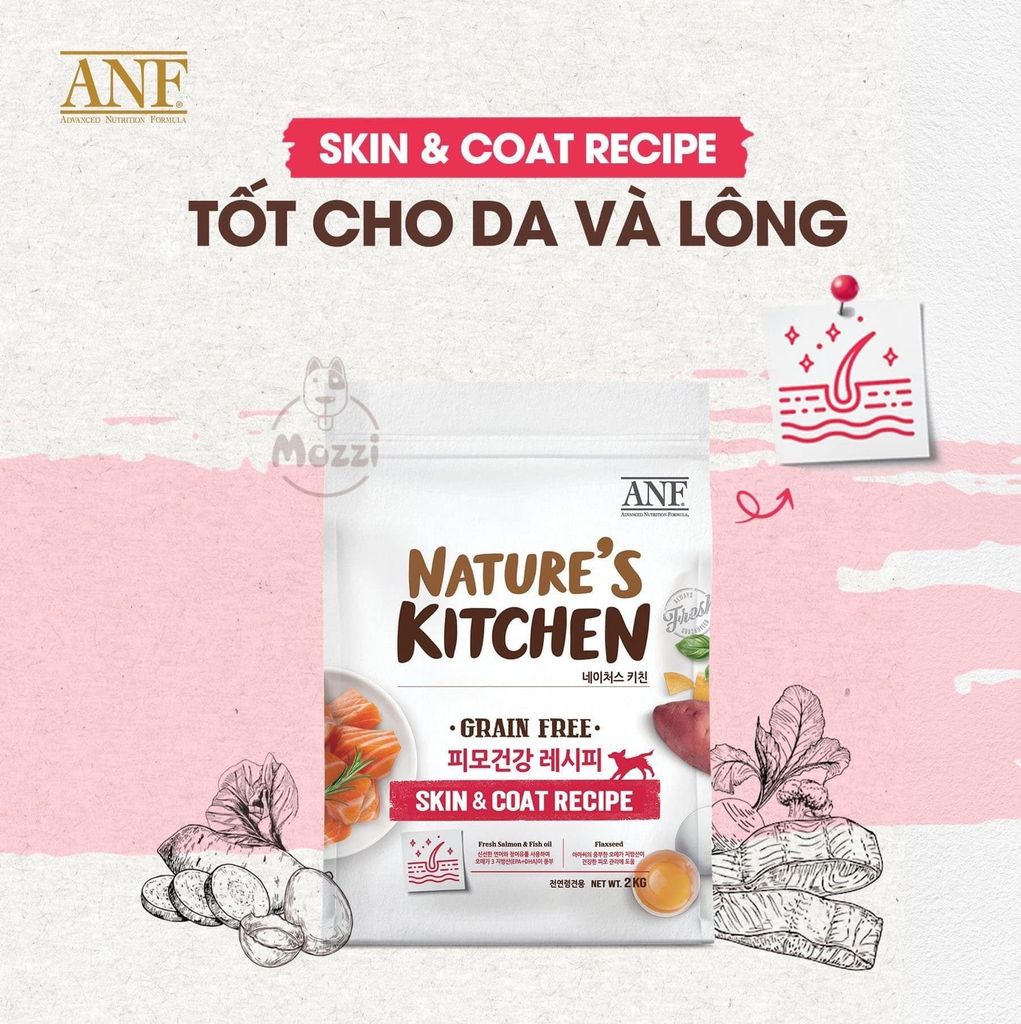 ANF Nature’s Kitchen hạt chức năng cho chó 2kg