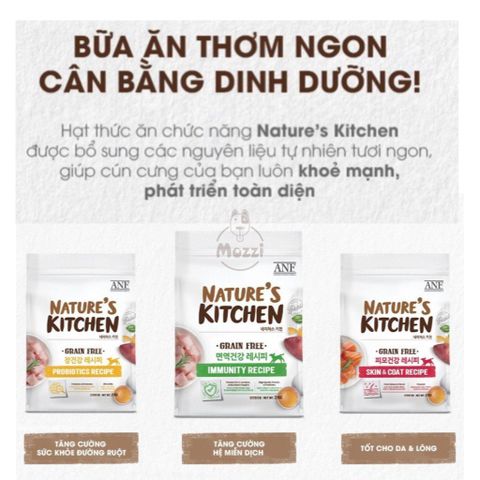  ANF Nature’s Kitchen hạt chức năng cho chó 2kg 