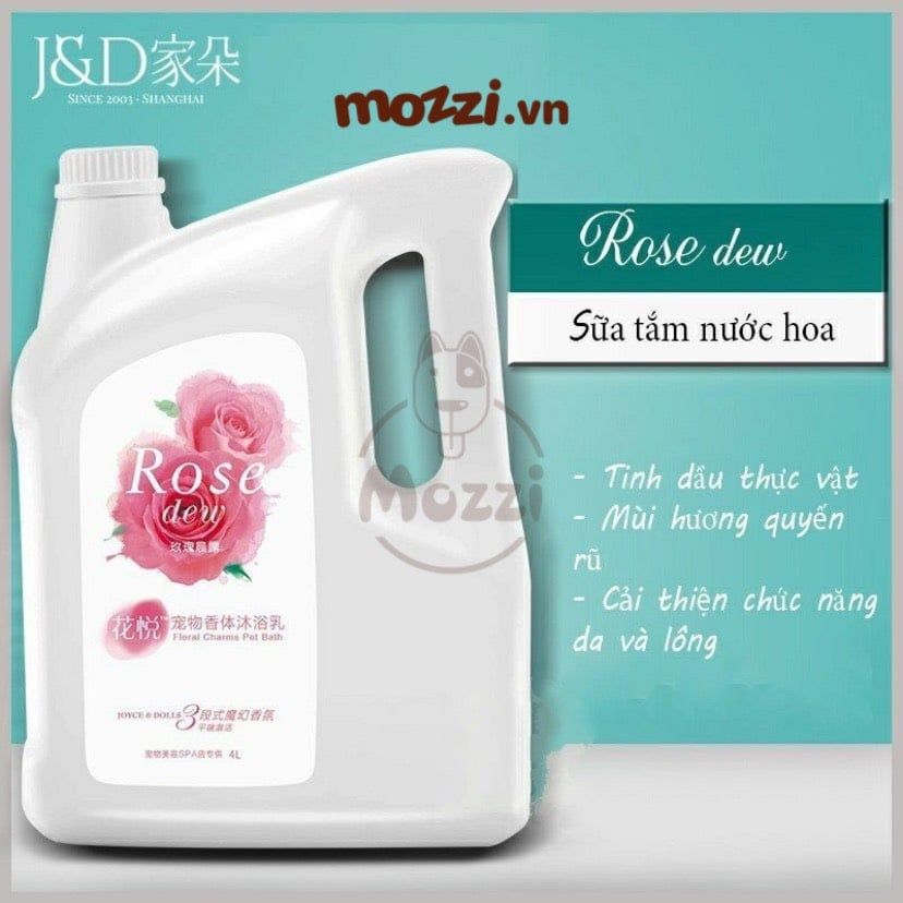 [Chai 500ml] JOYCE&DOLLS Sữa tắm nước hoa cho chó mèo chai chiết