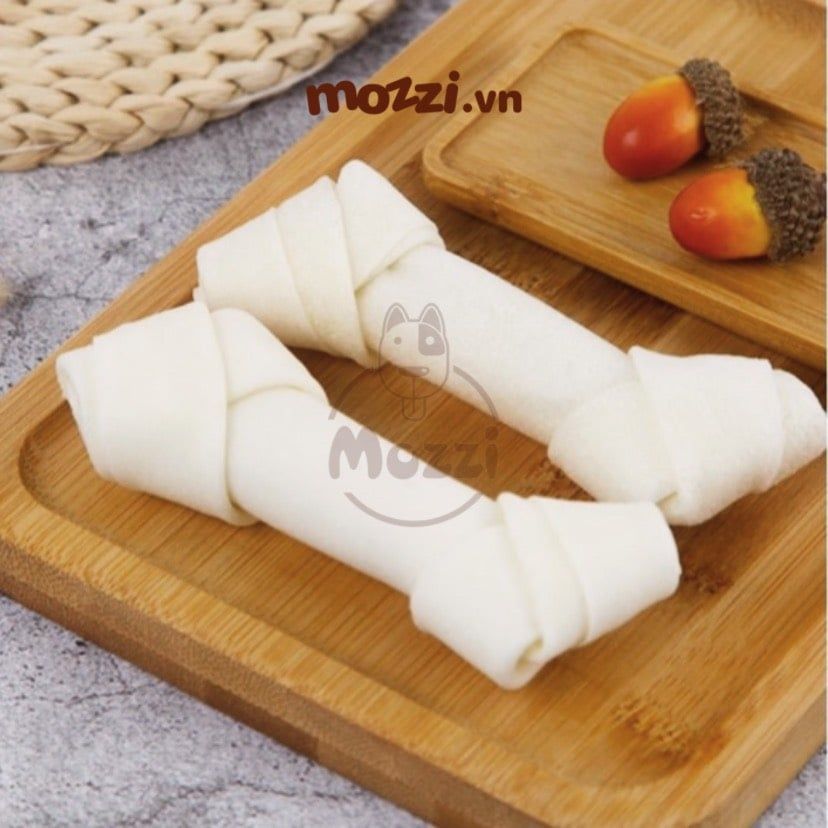 Snack cho chó Xương nhai da bò vị sữa Thái Lan