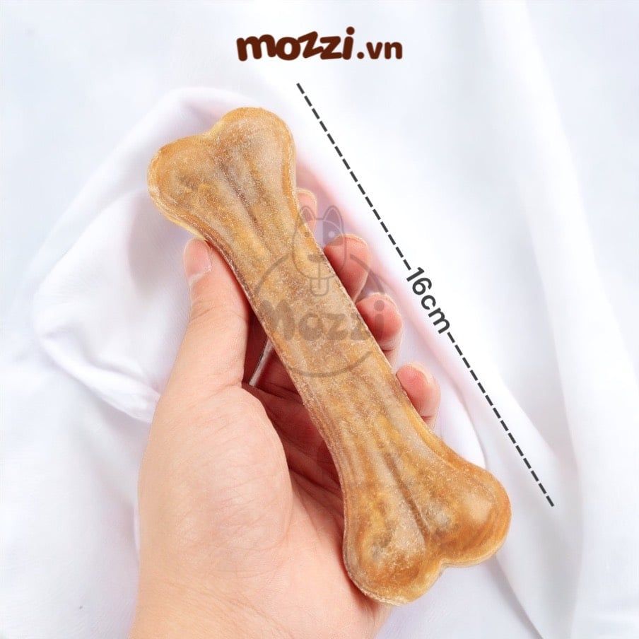 Snack cho chó Xương nhai da bò nguyên chất nhiều lớp Thái Lan