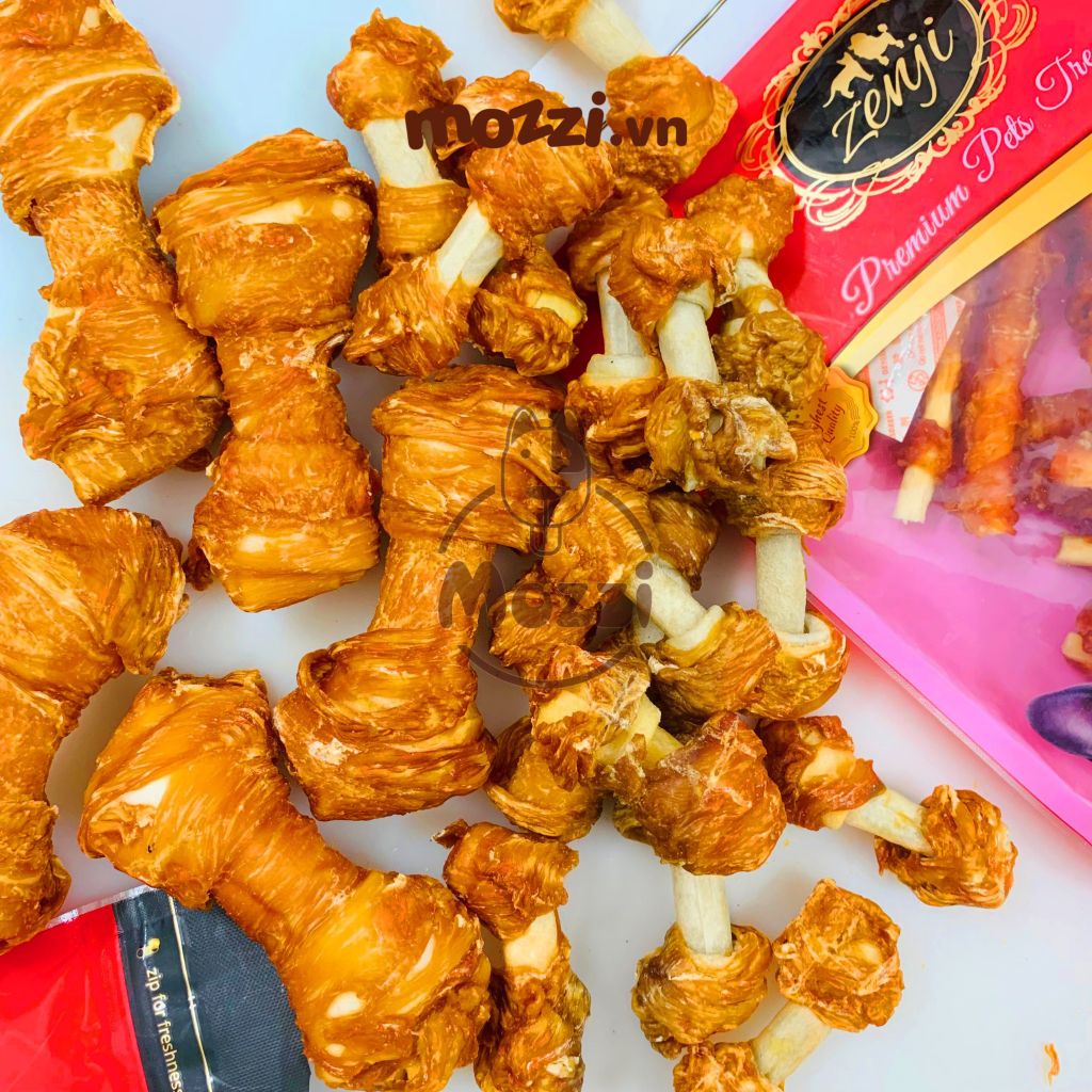 [Bịch 300g] Snack cho chó Gà sấy khô Zenji Thái Lan